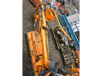Limpa bermas Dücker Randstreifenmäher vom DUA 800 700  Banketmäher Böschungsmäher Auslegemäher für Unimog Mulag Mähausleger: foto 4