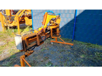 Limpa bermas Dücker UNA Mähausleger 100 Böschungsmulcher Böschungsmäher Seitenmulcher Multicar Ladog Bucher Unimog: foto 3