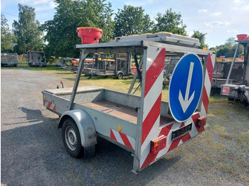 Reboque Trebbiner Absperrtafel Sperrwand Vz616 Nissen Horizont vz615: foto 3