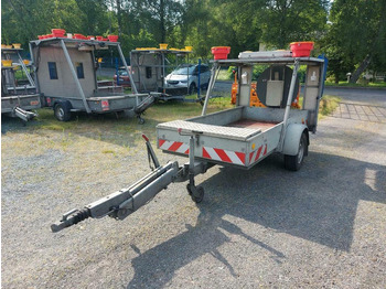 Reboque Trebbiner Absperrtafel Sperrwand Vz616 Nissen Horizont vz615: foto 2