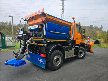 Veículo limpa-neves Unlmog 405 U 423 Schmidt Stratos Schneepflug U430 427 Mercedes 318 530 527 Winterdienst: foto 3