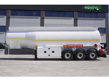 Semi-reboque cisterna para transporte de combustível novo EFEMMAK E.FAST.GN.38.5 ADR Aluminum Fuel Trailer: foto 3