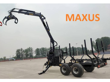 Reboque florestal novo Maxus MAXUS 1400 Forstanhänger + Kran 780: foto 4