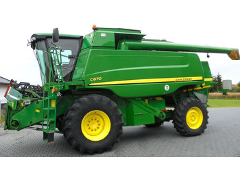 Ceifeira debulhadora JOHN DEERE C670