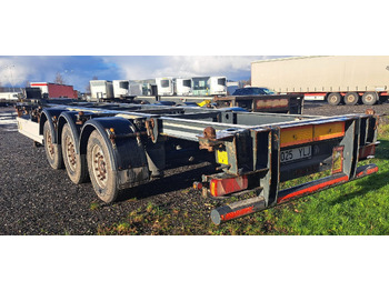 Semi-reboque transportador de contêineres/ Caixa móvel RENDERS