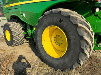 Ceifeira debulhadora John Deere S680i combine + 635X Header + Zurn trailer: foto 3