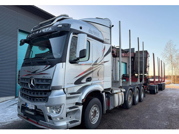 Camião de transporte de madeira MERCEDES-BENZ Arocs