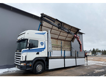 Camião grua SCANIA 144