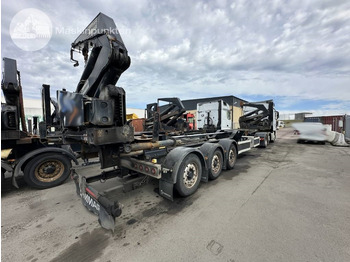 Semi-reboque transportador de contêineres/ Caixa móvel HAMMAR