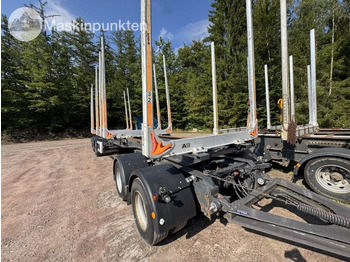 Reboque transporte de madeira Mjölbysläpet Timmersläp: foto 5