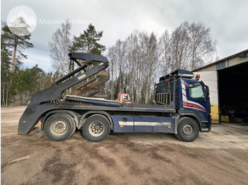 Camião multibenne Volvo FM 12 420 LAXO Liftdumper + lastväxlare + flak: foto 4