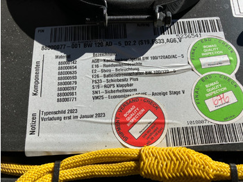 Rolo novo BOMAG DE BW 120 AD-5 Stage V/Tier 4f: foto 4