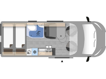Campervan novo Clever Celebration 600 MJ24*AHK*MARKISE*ACC*R-KAM*RADIO: foto 3