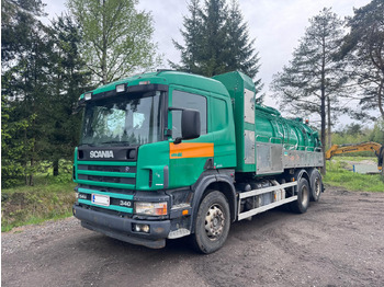 Caminhão limpa fossa SCANIA P114