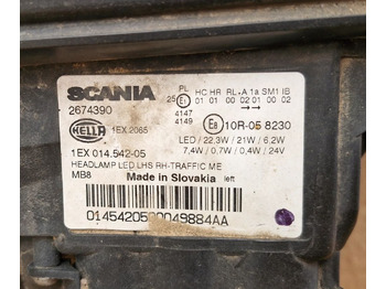 Iluminação para Camião SCANIA R S P G LAMPA LED PRZEDNIA LEWA 2674390 2655848: foto 2