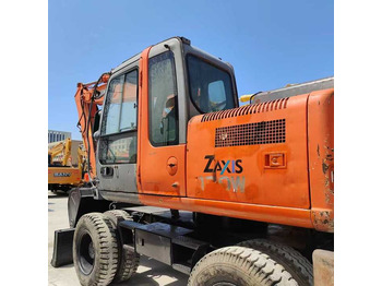 Escavadeira Used Japan Original Brand  Hitachi Zx 130w Wheel Excavator  Hitachi Zx120 130  200 Excavator for Sale [ Copy ] [ Copy ]: foto 3