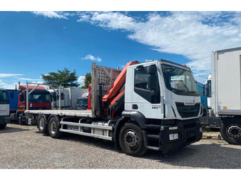 Camião de caixa aberta/ Plataforma IVECO Stralis