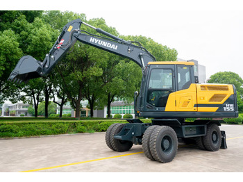 Escavadeira de rodas HYUNDAI