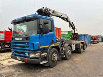 Camião polibenne SCANIA 124