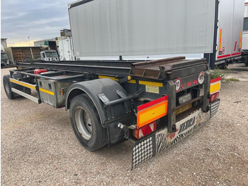 Reboque ampliroll/ Multibenne ZORZI RIMORCHIO ZORZI 20R070 SCARRABILE BALESTRATO: foto 2