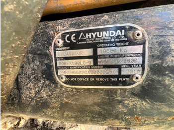 Escavadora de rastos HYUNDAI ROBEX 180 LC-9: foto 5