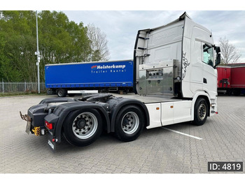 Tractor Scania S650 Topline, Euro 6, 6x2 / Retarder / Standklima / PTO / Leather / Sliding 5th wheel, Intarder: foto 3