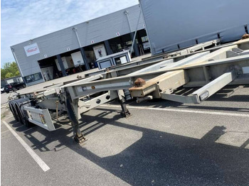 Semi-reboque transportador de contêineres/ Caixa móvel