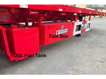 Locação financeira de TITAN 3 Axle Flatbed Trailer for Sale in Senegal TITAN 3 Axle Flatbed Trailer for Sale in Senegal: foto 2