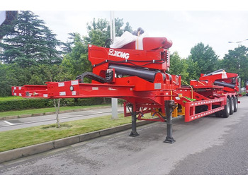 Semi-reboque transportador de contêineres/ Caixa móvel XCMG