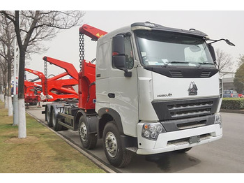 Camião transportador de contêineres/ Caixa móvel para transporte de contêineres novo XCMG 37 Ton Side Loader Truck for Sale in Mexico: foto 4
