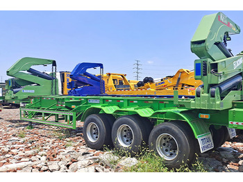 Semi-reboque transportador de contêineres/ Caixa móvel para transporte de contêineres novo XCMG China 37Ton Side Lifter for Sale in Togo: foto 2