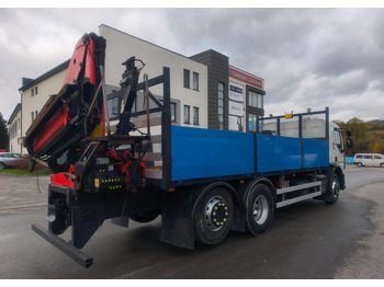 Camião de caixa aberta/ Plataforma, Camião grua Renault Gama D 26.320 skrzynia hds palfinger PK15500: foto 3