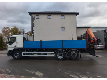 Camião de caixa aberta/ Plataforma, Camião grua Renault Gama D 26.320 skrzynia hds palfinger PK15500: foto 5