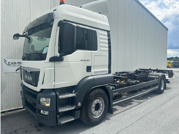 Camião transportador de contêineres/ Caixa móvel MAN TGS 18.400