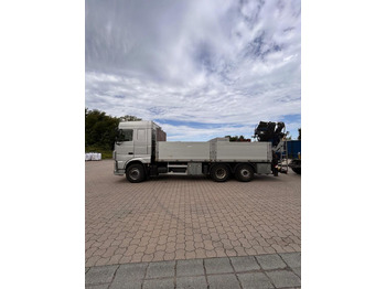 Camião de caixa aberta/ Plataforma, Camião grua DAF DAF XF 460 FAN + MKG + 10mtr 2to + Lenkachse + EURO 6: foto 4