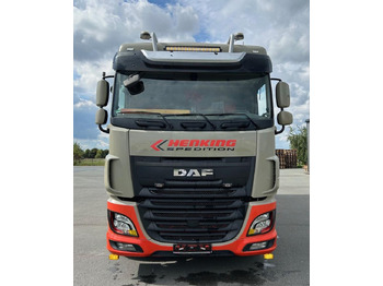 Camião de lona, Camião grua DAF DAF XF 460 FAN + PALFINGER + 16mtr + Lenkachse + EURO 6: foto 2