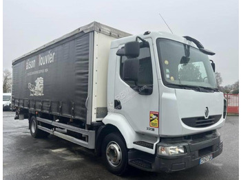 Camião de lona RENAULT MIDLUM 12.220: foto 2 Camião de lona RENAULT MIDLUM 12.220: foto 2