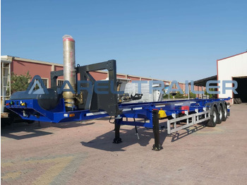 Semi-reboque transportador de contêineres/ Caixa móvel AREL TRAILER