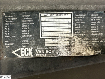 Semi-reboque frigorífico Van Eck Koel vries Mitsubishi: foto 4