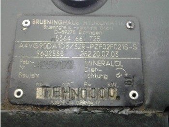 Hidráulica Brueninghaus Hydromatik A4VG90DA1D8/32R - Schaeff/Terex - Drive pump: foto 5