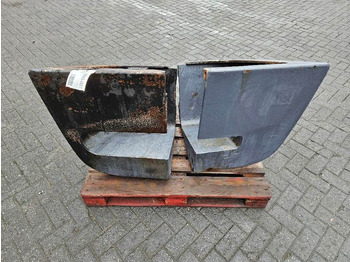 Estrutura/ Châssis para Máquina de construção Terex TL260S-0457006021-Counterweight/Heckgewicht: foto 2