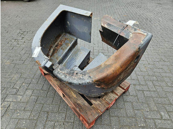 Estrutura/ Châssis para Máquina de construção Terex TL260S-0457006021-Counterweight/Heckgewicht: foto 5