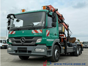 Camião polibenne, Camião grua Mercedes-Benz 2024 Atlas Abroller Atlas Kran FB Nur77.937 KM: foto 3