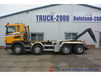 Camião polibenne Scania G 480 8x4 24 T Retarder Deutscher LKW: foto 4