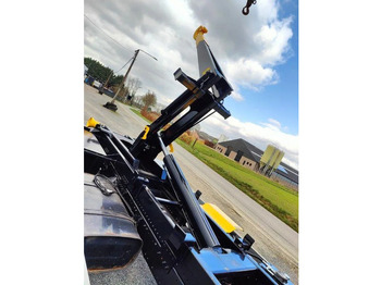 Camião polibenne, Camião grua MAN TGL 12.250 Containersysteem Jimeca met kraan Palfinger PK4501: foto 3