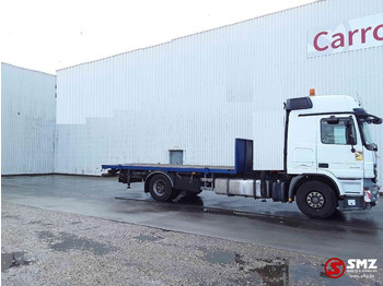 Camião de caixa aberta/ Plataforma, Camião grua Mercedes-Benz Actros 1844 EPS / Twistlocks: foto 4 Camião de caixa aberta/ Plataforma, Camião grua Mercedes-Benz Actros 1844 EPS / Twistlocks: foto 4