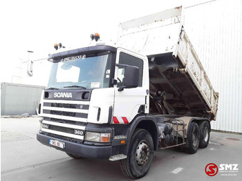Camião basculante Scania 124 C 360 manul pump boite ko Getreibe Gear problem: foto 3