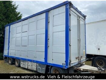 Reboque transporte de gado Menke-Janzen Menke 3 Stock Ausahrbares Dach Vollalu Typ 2: foto 2