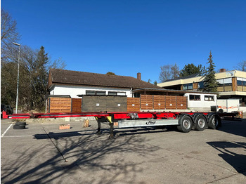 Semi-reboque transportador de contêineres/ Caixa móvel FLIEGL