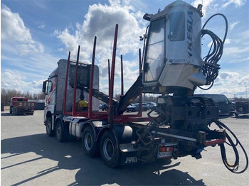 Camião de transporte de madeira Mercedes-Benz AROCS 3763 8x4/4 Riikonen puuvarustus: foto 4